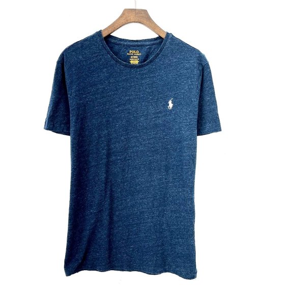 POLO RALPH LAUREN Navy Blue Short Sleeve T-shirt Size M - Picture 1 of 5